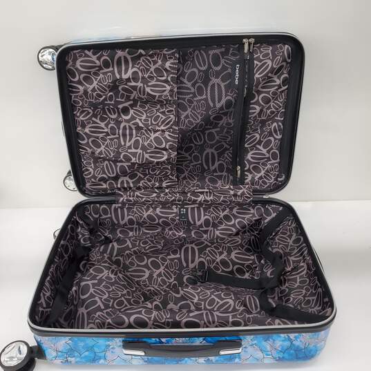 Bebe Blue & Pink Wheeled Luggage Suitcase image number 5
