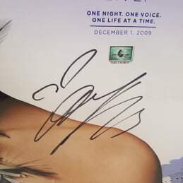 Acrylic Framed and Signed Alicia Keys Concert Poster alternative image