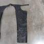 First Manufacturing Co. Men's Black Leather Chaps Size M image number 3