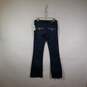 Womens Regular Fit Dark Wash Denim Bootcut Leg Jeans Size 29 image number 2