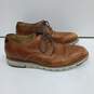 J&M Men's Brown Leather Shoes Size 8M image number 3