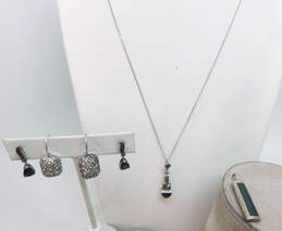 Sterling Silver Avon & Onyx Hematite Jewelry 12.7g