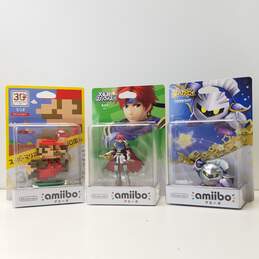 Bundle of 3 Assorted Nintendo Amiibo Figures
