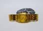 Ladies Bulova Accutron Gold Tone Roman Numeral 7 Jewels Swiss Watch 61.8g image number 3