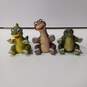 Vintage Land Before Time Hand Puppet Toys (Little Foot, Duckey, A Spike) image number 1