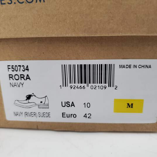 Born Shoes F50734 Rora Navy (River) Suede Men's US Size 10 M Shoes image number 7