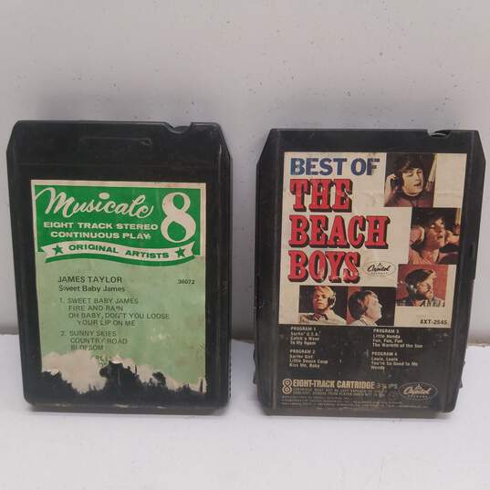 Lot of Assorted 8-Track Cassettes image number 9