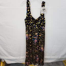 Free People Sleeveless Long Floral Dress Women's Size 10 NWT