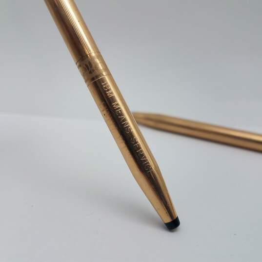 Cross Gold Filled Pen & Pencil Set w/Pen Purse 34.0 2pcs image number 6