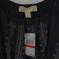 Women's Michael Kors Black Embellished Blouson Dress Sz XS NWT image number 3