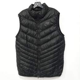 Nike Unisex Black Puffer Vest Size L