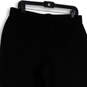 Womens Black Elastic Waist Pockets Stretch Pull-On Cropped Pants Size 1X image number 3