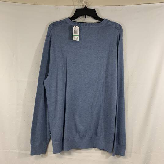 Men's Blue Nautica Sweater, Sz. L image number 2