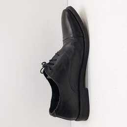 Steve Madden Men's Black Leather Oxford Dress Shoe Size 10.5
