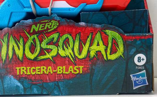 Nerf Dino Squad Tricera Blast Soft Dart Blaster Gun image number 2