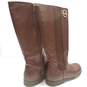 Michael Kors Emma Rubie Women's Boots Chocolate Size 5 image number 6