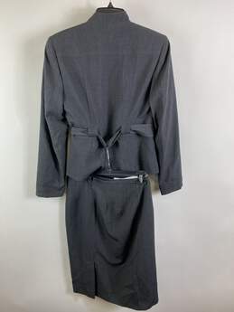 Calvin Klein Women Gray 2PC Skirt Suit 6 alternative image