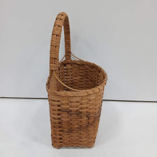 Brown Wooden Basket image number 6