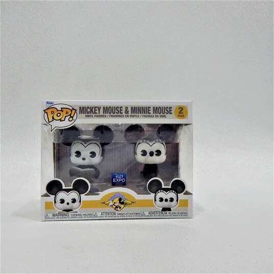 Funko POP! Mickey Mouse & Minnie Mouse D23 Expo 2022 2 Pack IOB image number 1