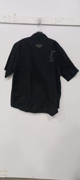Men’s Harley-Davidson Iron Block Short Sleeve Woven Shirt Sz XL alternative image