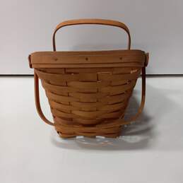 Brown Longaberger Basket alternative image