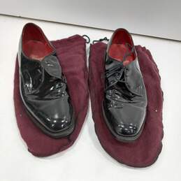 Men’s Allen Edmonds Spencer Patent Leather Dress Shoes Sz 9