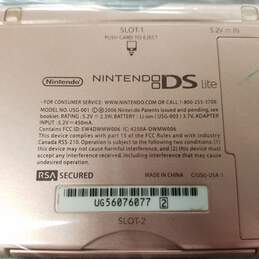 Pink Nintendo DS Lite For Parts/Repair alternative image