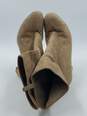 Authentic Gucci Tan Studded Booties W 9 image number 6