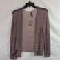 Top Shop Women Taupe Cardigan Sz12/14 NWT image number 2
