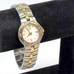 Designer Citizen Elegance 1012-H20118 Two-Tone Round Dial Analog Wristwatch