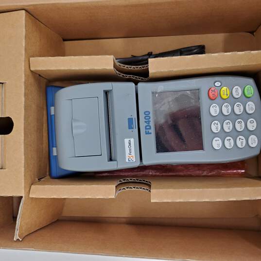 FD400 FIRST DATA CREDIT CARD MACHINE ONLY Untested-Sold AS IS image number 1