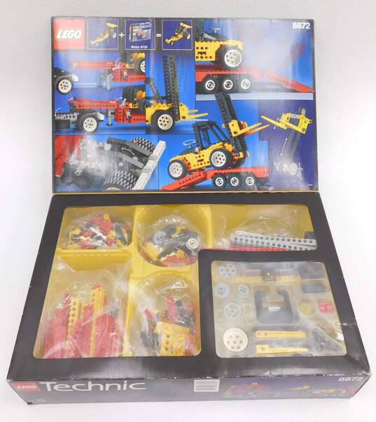 Technic Set 8872: Forklift Transporter IOB w/ Many Sealed Polybags image number 2