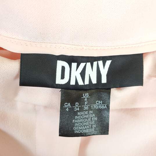 DKNY Women Pink Dress Pants Sz 4 NWT image number 3