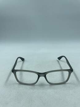 Ray-Ban Clear Gray Square Eyeglasses alternative image