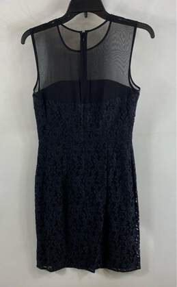 Diane Von Furstenberg Black Casual Dress - Size 4 alternative image