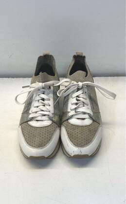 Michael Kors Women Billie Knit Trainer Fabric Aluminum Athletic Sneakers sz 6 alternative image