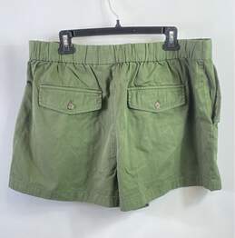 GAP Women Olive Green Surplus Shorts Sz 18P alternative image