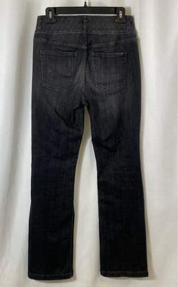 White House Black Market Womens Blue Denim High-Rise Skinny Flare Jeans Size 6 alternative image