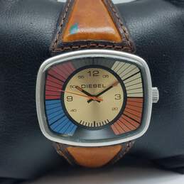 Diesel DZ 3023 37mm WR 330 FT Rare Design Antique Fashion Watch 44g