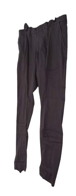 NWT Bradley Allen Mens Brown Pockets Flat Front Straight Leg Formal Dress Pants alternative image