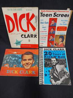 Bundle of 4 Assorted DIck Clark Yearbooks & Teen Screen Books alternative image
