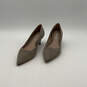 Womens Vanessa Gray Suede Pointed Toe Slip-On Stiletto Pump Heels Size 40 image number 1
