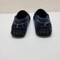 AUTHENTICATED TOD'S Blue Distressed Denim Loafers Womens Size 37 image number 3