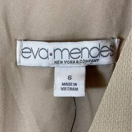Eva Mendes Beige Casual Dress - Size 6 alternative image