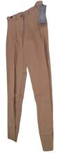 NWT Mens Khaki Flat Front Pockets Straight Leg Formal Dress Pants image number 2