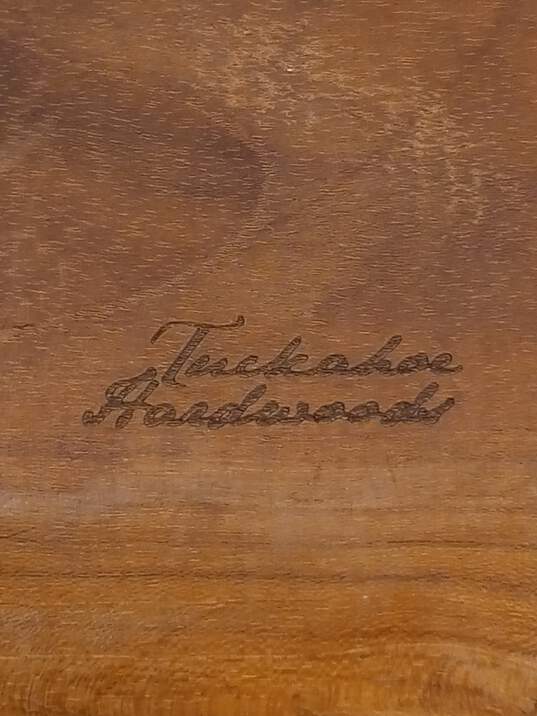 Tuckahoe Hardwood Natural Teak Wood Bowl image number 4