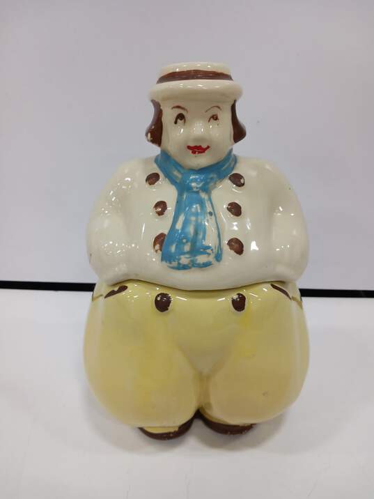 Vintage Shawnee Pottery Dutch Boy Cookie Jar image number 1