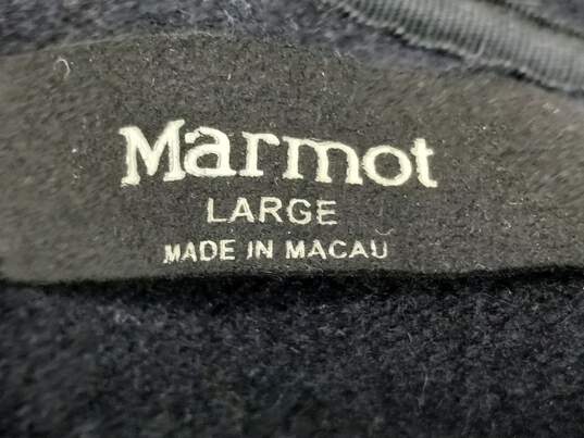 Marmot Black Full Zip Hoodie Women's Size L image number 5