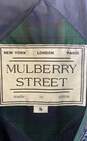 Mulberry Street Men Green Plaid Hoodie Jacket S image number 3