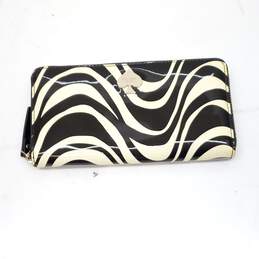 Kate Spade Zebra Print Patent Leather Wallet